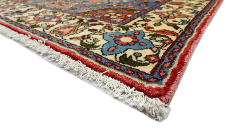 Alfombra de pasillo Alfombra persa - Nómada - 230 x 127 cm - rojo claro