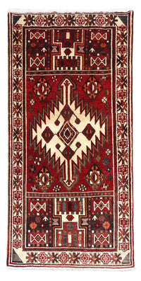 Alfombra de pasillo Alfombra persa - Nómada - 245 x 135 cm - rojo