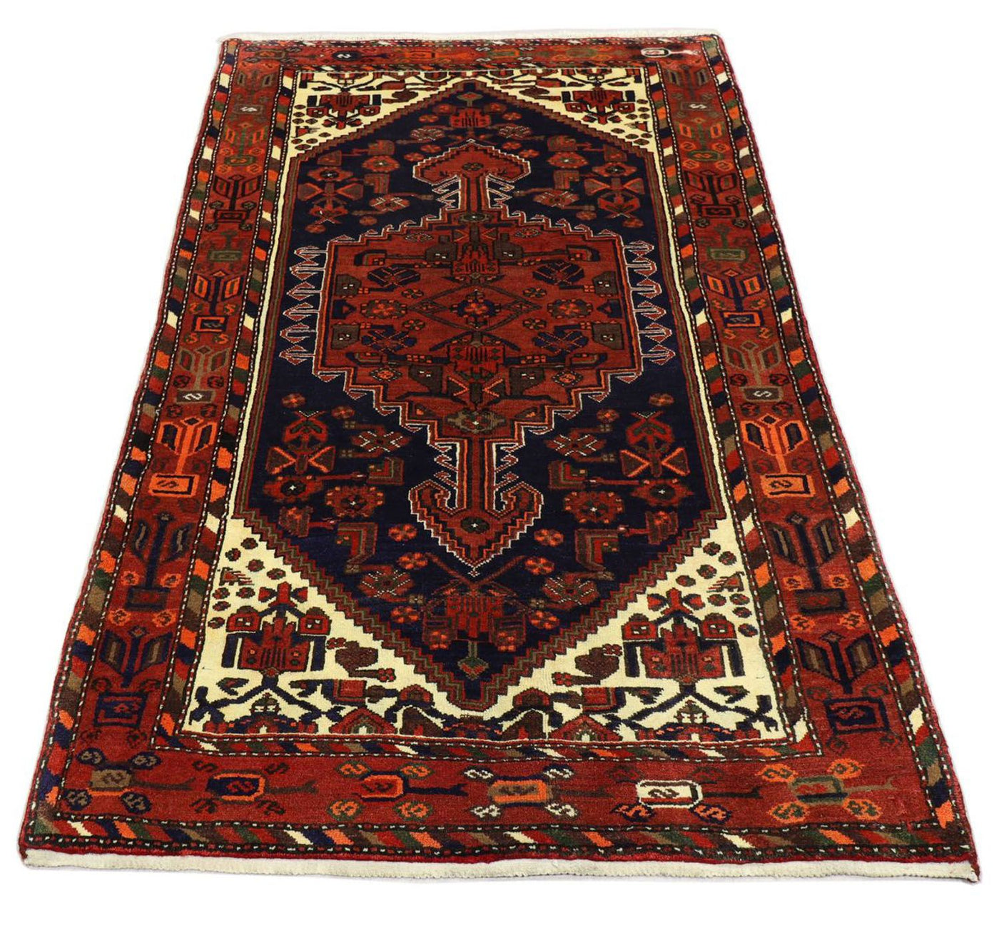 Hamadan Alfombra 207x135cm - Alfombra persa
