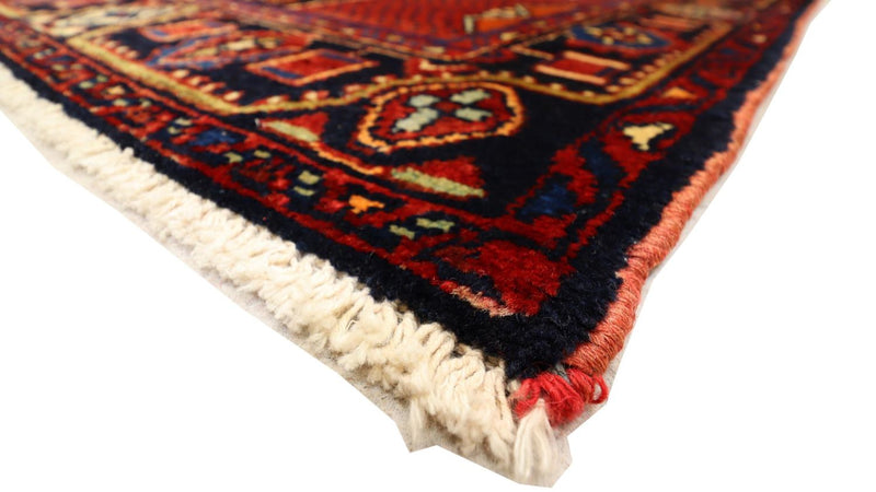 Alfombra persa - Nómada - 202 x 138 cm - negro
