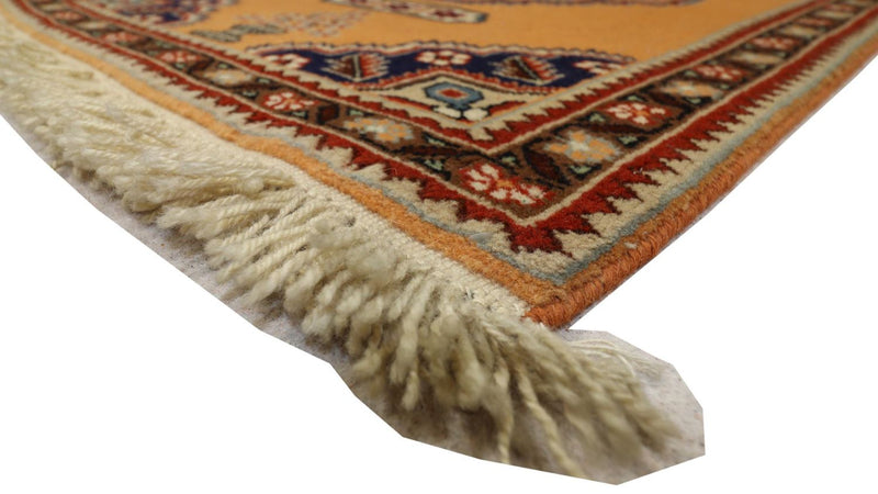 Alfombra persa - Nómada - 99 x 71 cm - oro