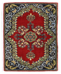 Alfombra persa - Keshan - 97 x 73 cm - rojo