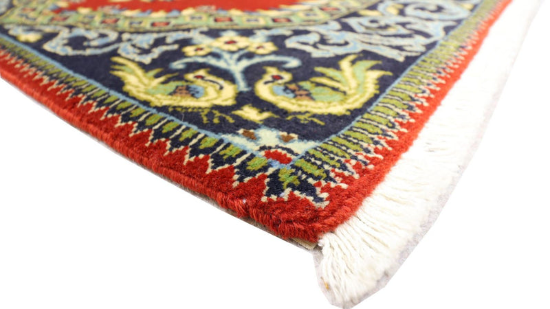 Alfombra persa - Keshan - 97 x 73 cm - rojo