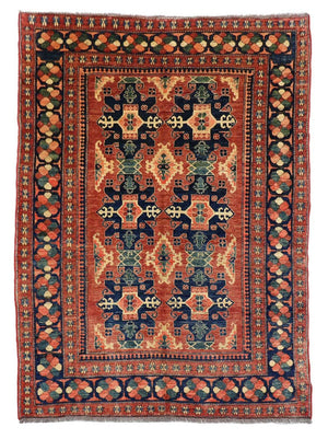 Alfombra Ziegler - 223 x 190 cm - rojo