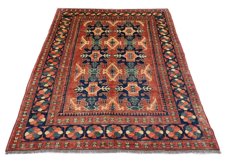 Alfombra Ziegler - 223 x 190 cm - rojo