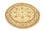 Alfombra Ziegler redondo  - 276 x 266 cm - beige
