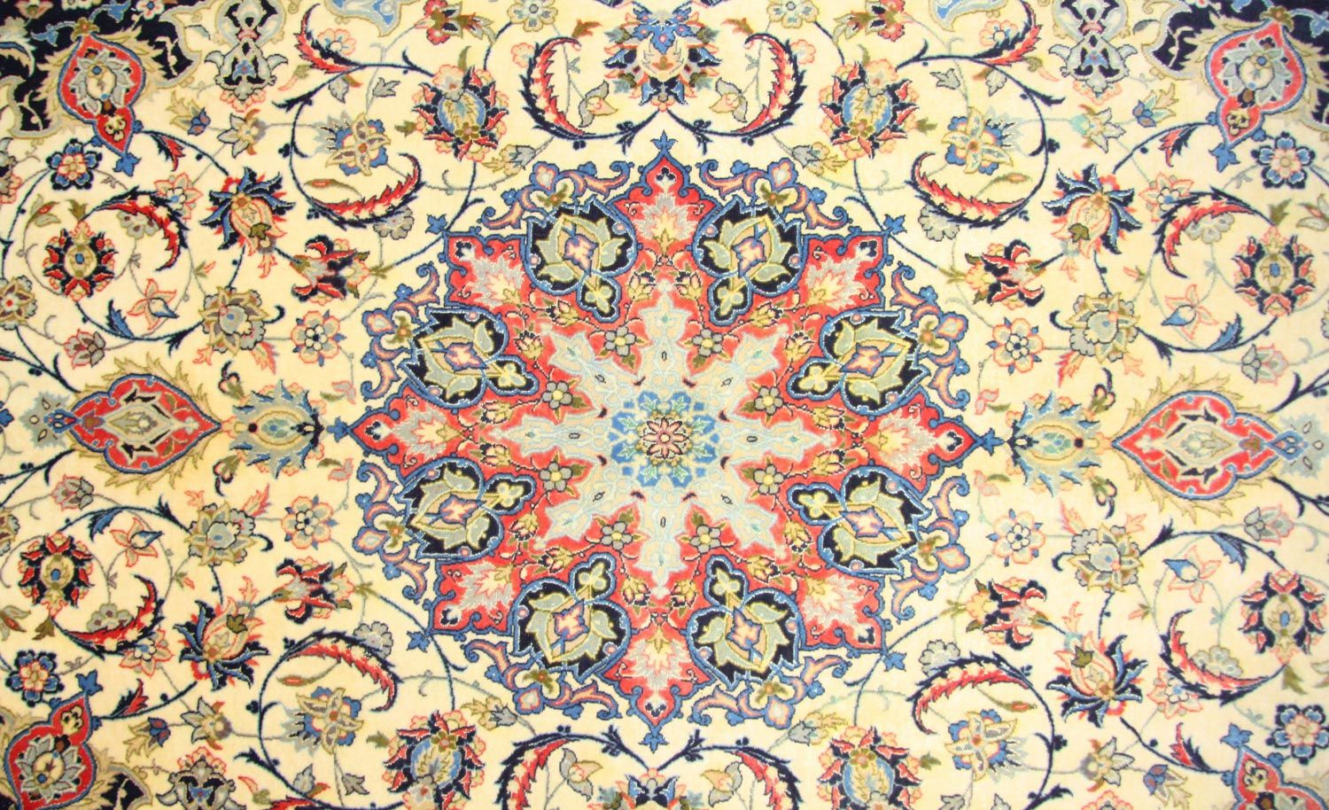 Alfombra Persa - Isfahan - Prima - 243 x 153 cm - beige