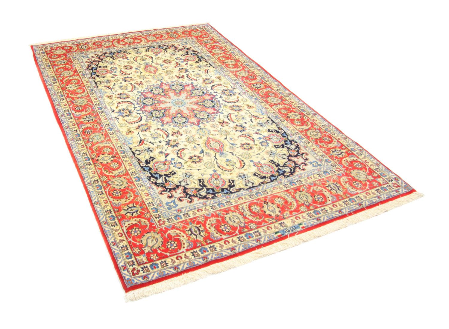 Alfombra Persa - Isfahan - Prima - 243 x 153 cm - beige