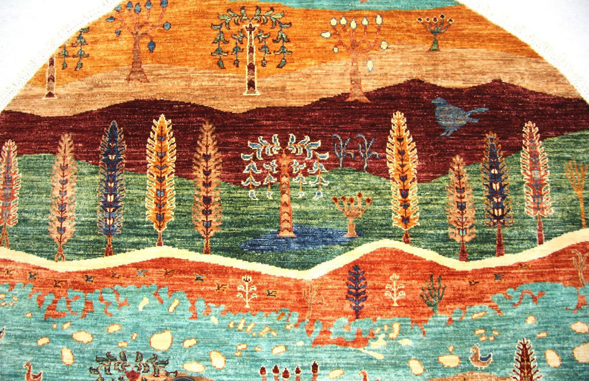 Alfombra Ziegler redondo  - 172 x 170 cm - multicolor