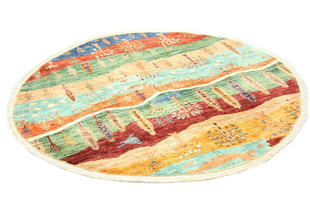 Alfombra Ziegler redondo  - 172 x 170 cm - multicolor