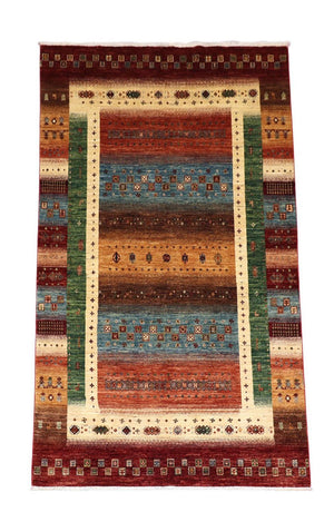 Alfombra Ziegler - 278 x 172 cm - rojo oscuro