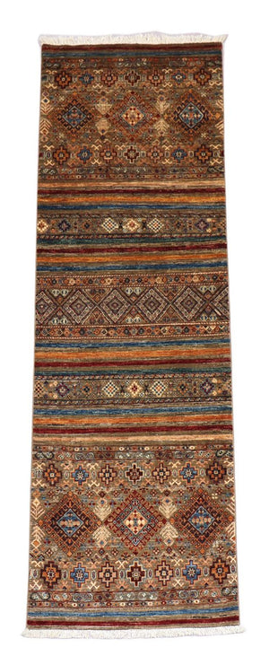 Alfombra de pasillo Alfombra Ziegler - 258 x 87 cm - marrón claro