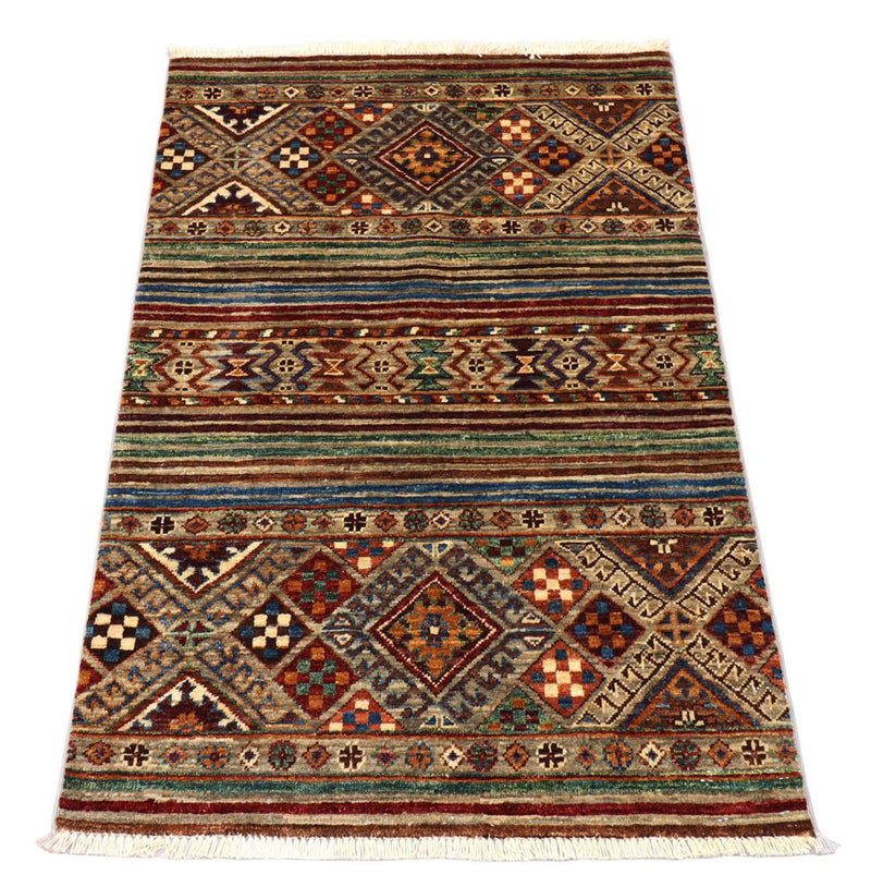 Alfombra Ziegler - 126 x 82 cm - rojo oscuro