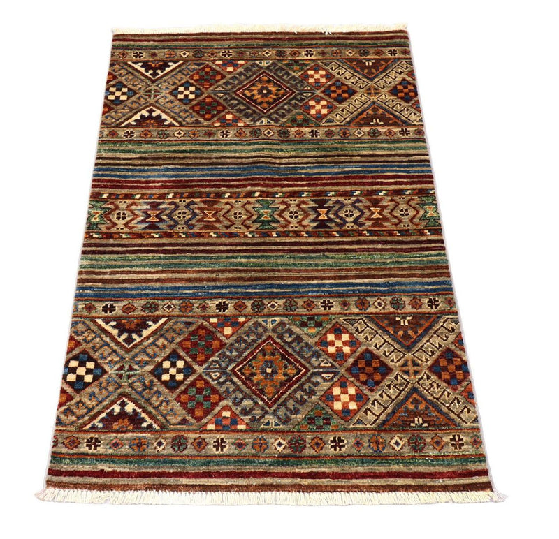 Alfombra Ziegler - 126 x 82 cm - rojo oscuro