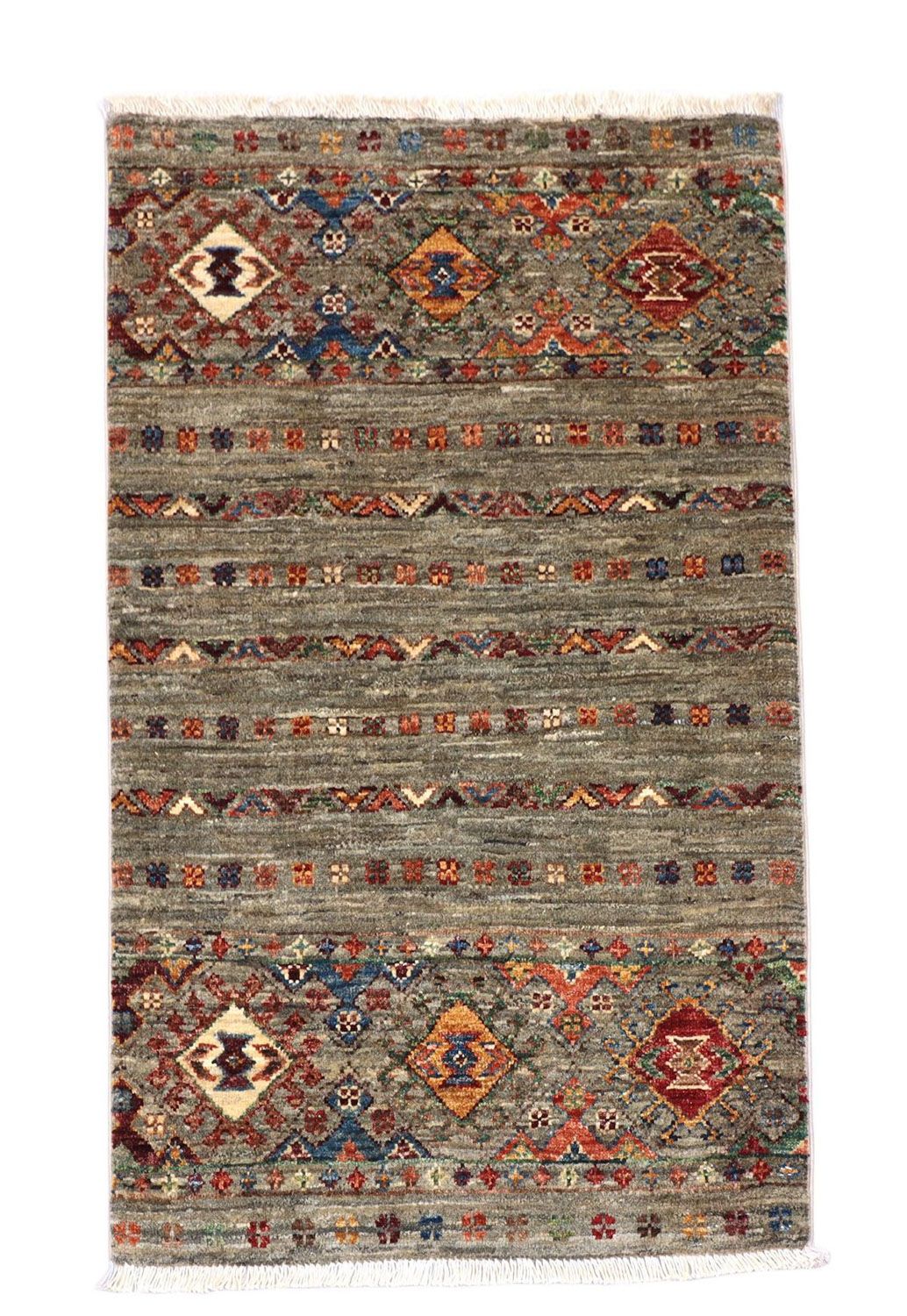 Alfombra Ziegler - 100 x 63 cm - gris