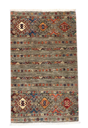 Alfombra Ziegler - 100 x 63 cm - gris