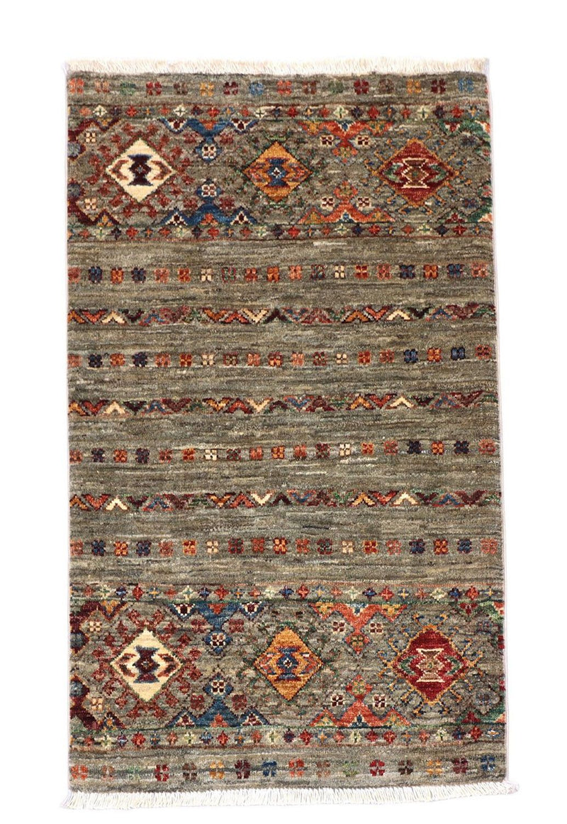 Alfombra Ziegler - 100 x 63 cm - gris