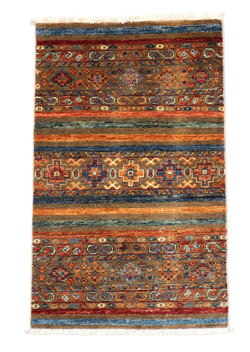 Alfombra Ziegler - 94 x 63 cm - marrón