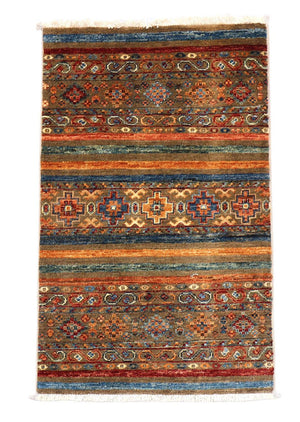 Alfombra Ziegler - 94 x 63 cm - marrón