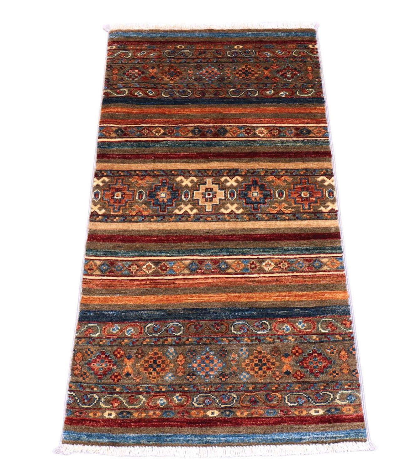 Alfombra Ziegler - 103 x 58 cm - gris