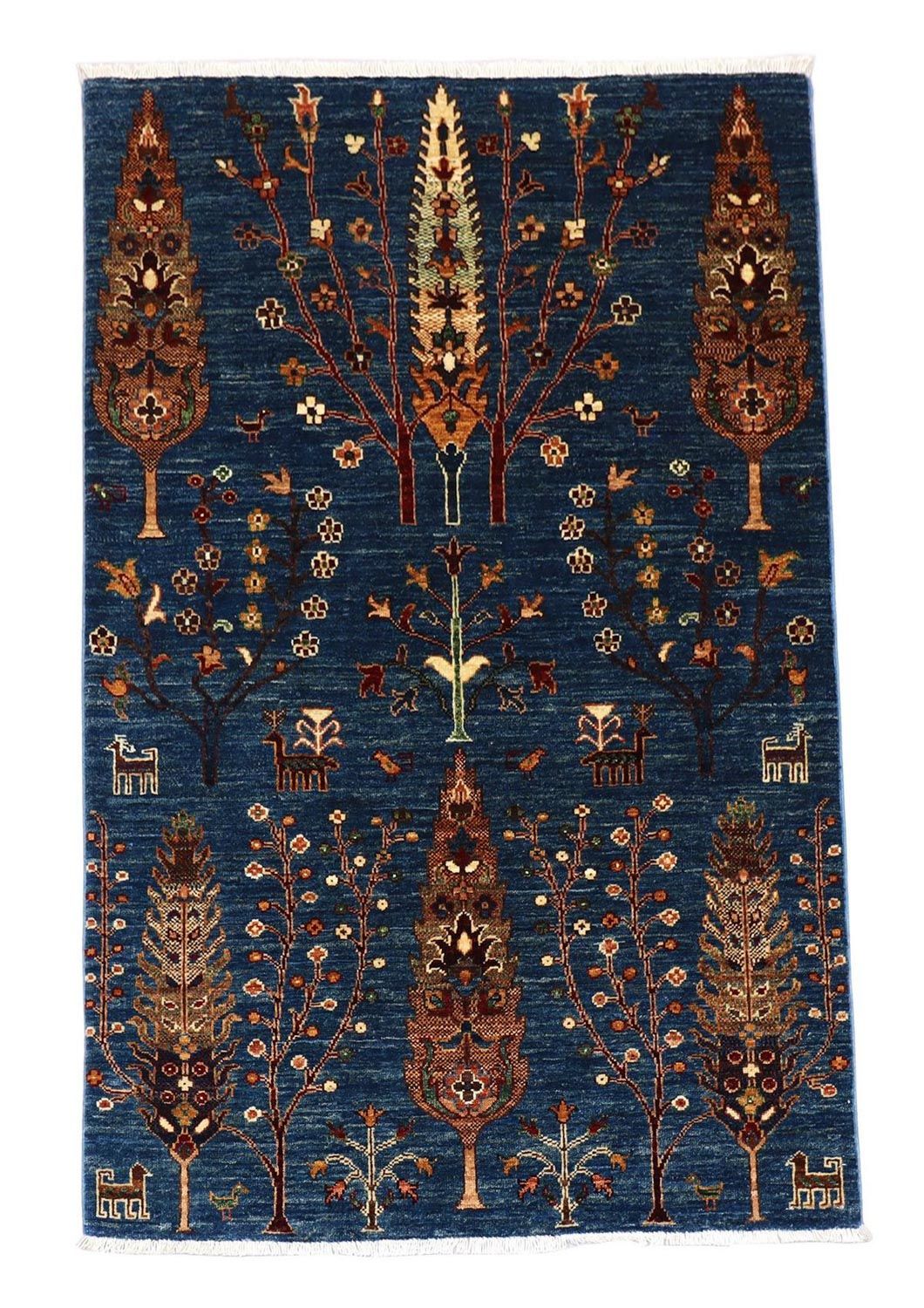 Alfombra Ziegler - 150 x 101 cm - azul oscuro