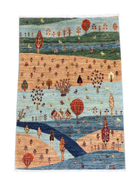Alfombra Ziegler - 176 x 123 cm - multicolor