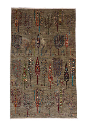 Alfombra Ziegler - 302 x 207 cm - verde oliva