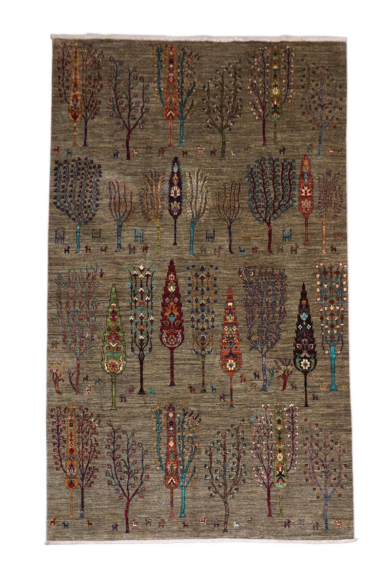 Alfombra Ziegler - 302 x 207 cm - verde oliva