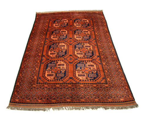 Alfombra afgana - 290 x 208 cm - naranja