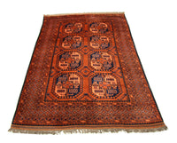Alfombra afgana - 290 x 208 cm - naranja