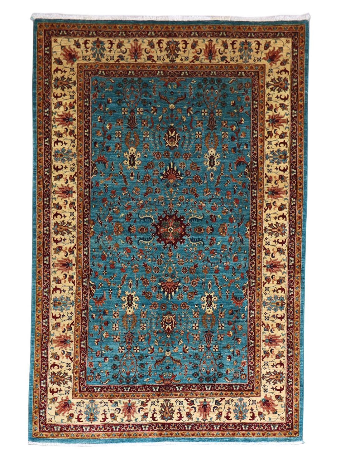 Alfombra Ziegler - 299 x 206 cm - azul marino