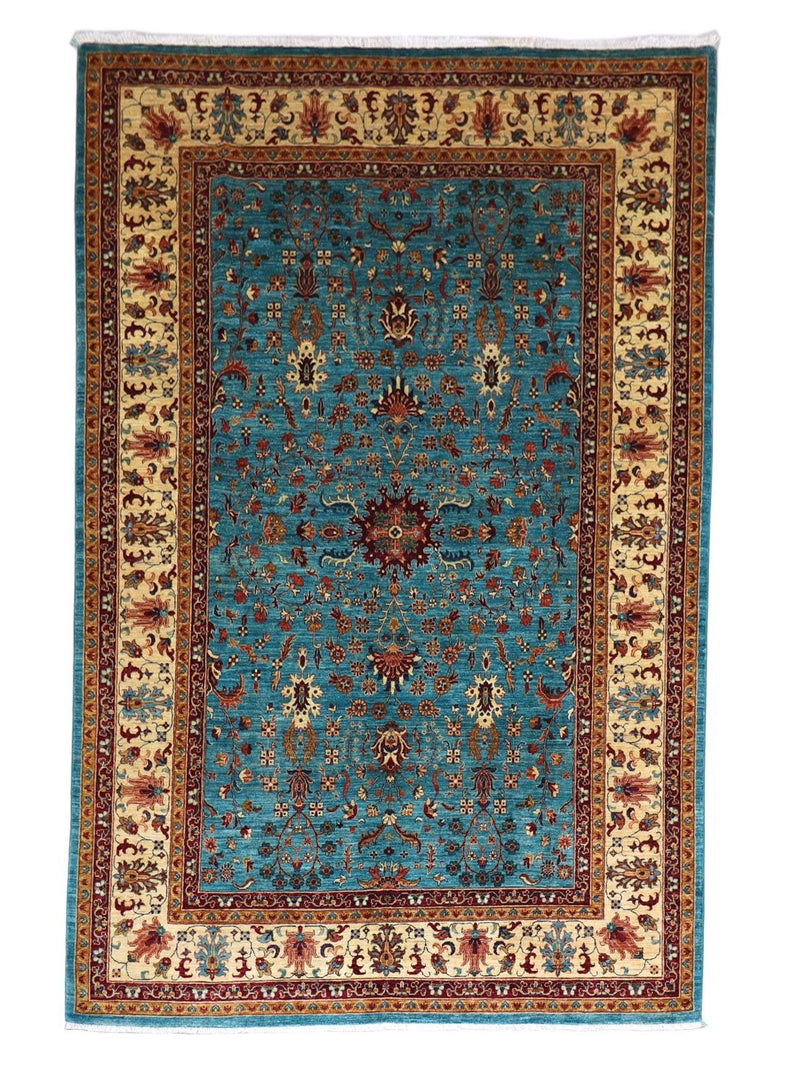 Alfombra Ziegler - 299 x 206 cm - azul marino