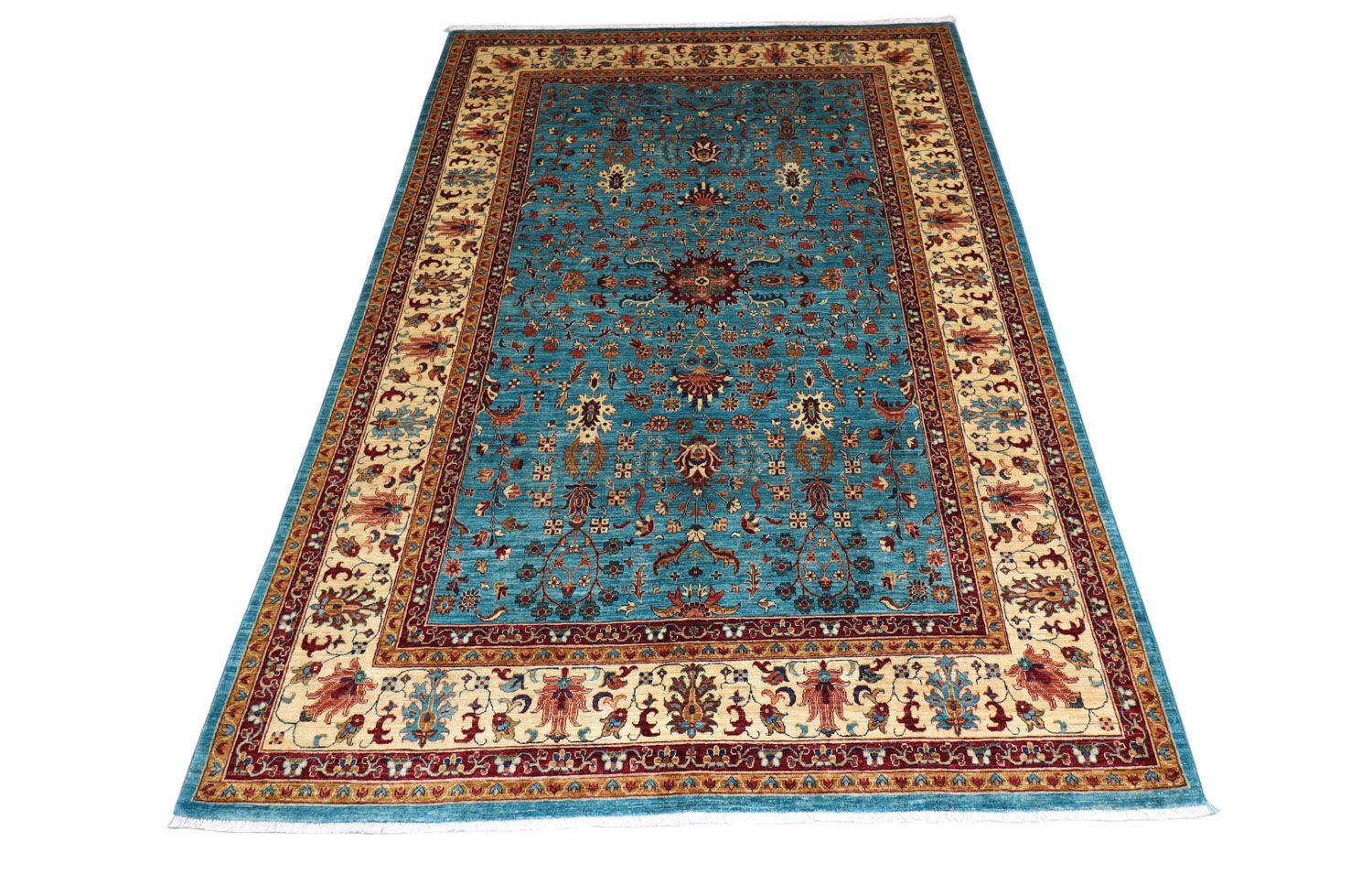 Alfombra Ziegler - 299 x 206 cm - azul marino