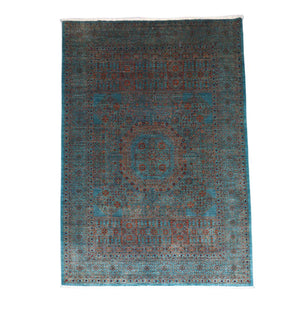 Alfombra Ziegler - 299 x 210 cm - turquesa