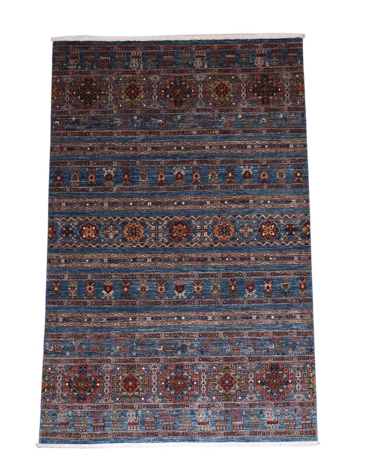 Alfombra Ziegler - 297 x 204 cm - azul marino