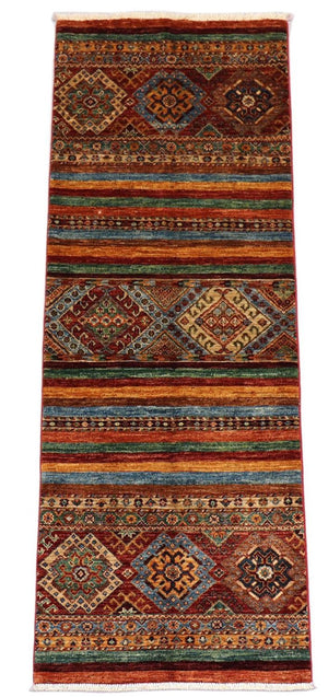 Alfombra de pasillo Alfombra Ziegler - 204 x 77 cm - multicolor