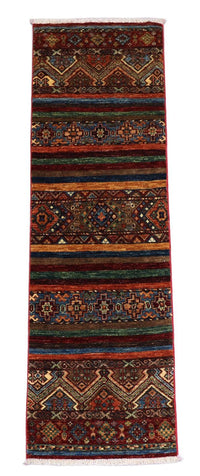 Alfombra de pasillo Alfombra Ziegler - 187 x 58 cm - multicolor