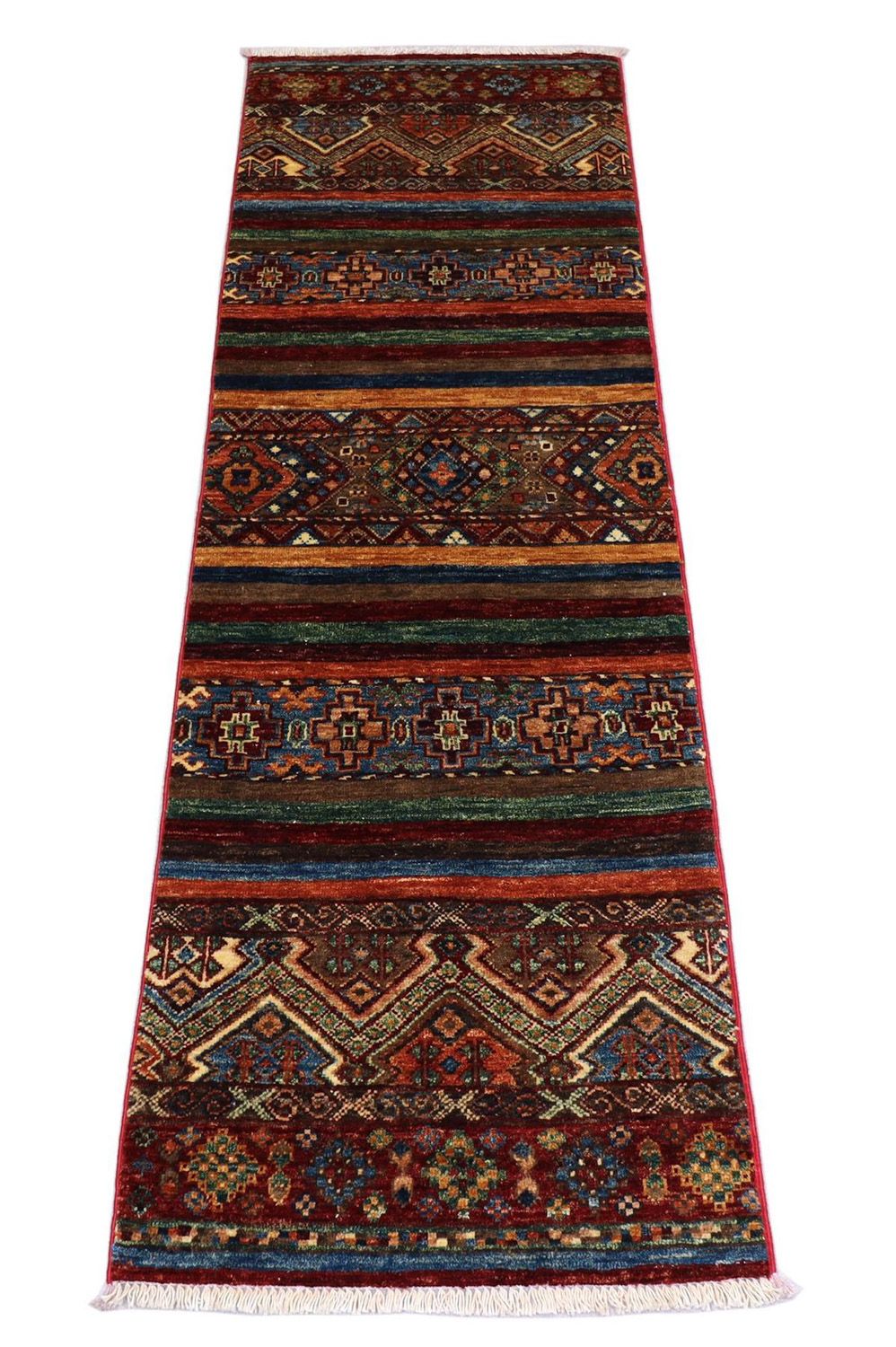Alfombra de pasillo Alfombra Ziegler - 187 x 58 cm - multicolor
