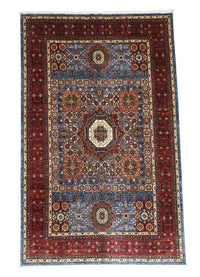 Alfombra Ziegler - 313 x 206 cm - azul petróleo