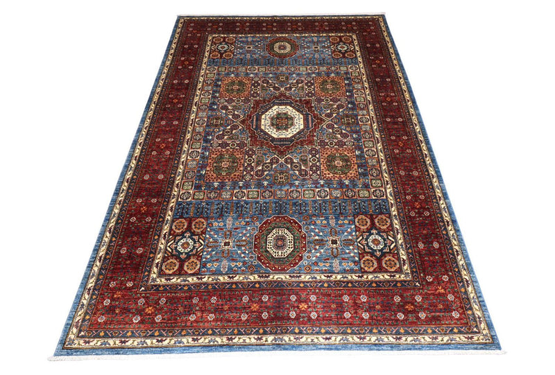 Alfombra Ziegler - 313 x 206 cm - azul petróleo