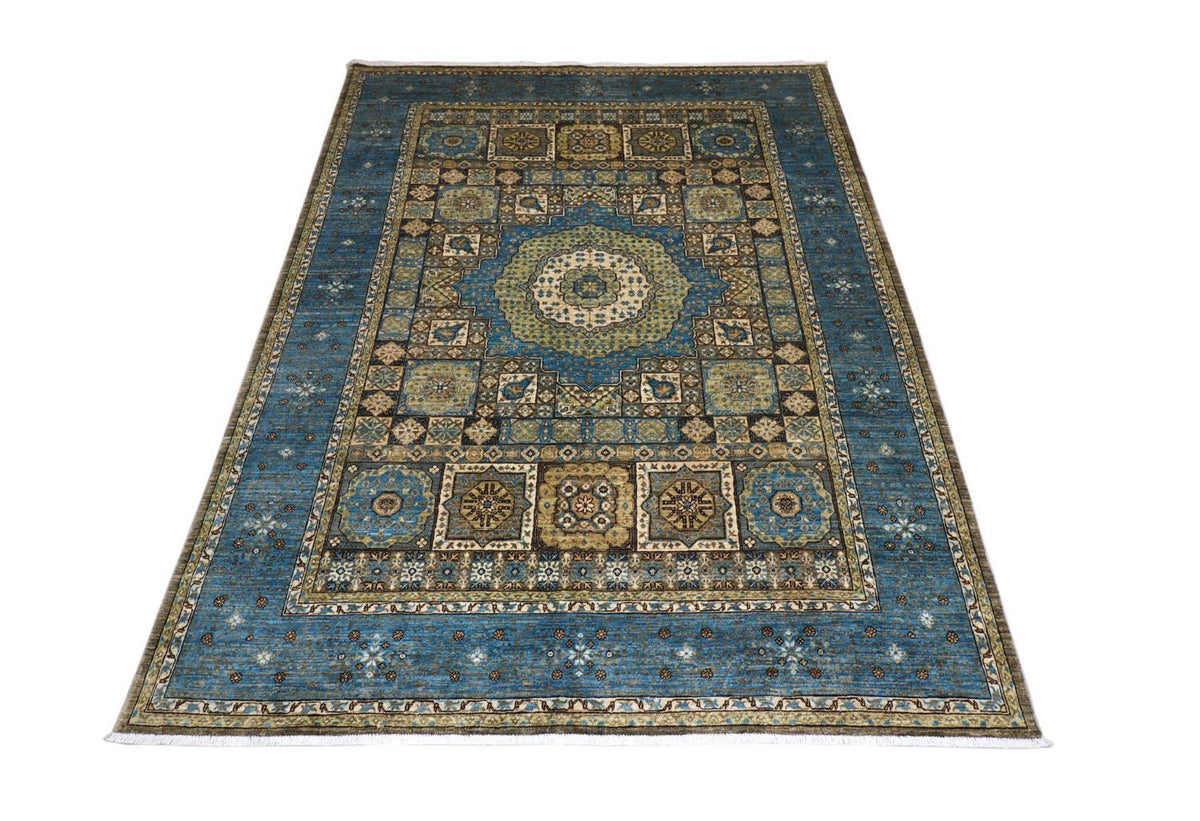 Alfombra Ziegler - 274 x 210 cm - azul