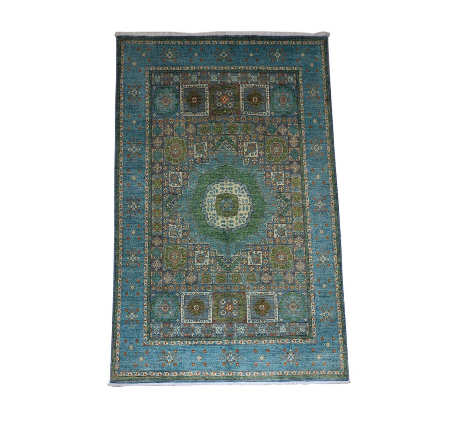 Alfombra Ziegler - 306 x 202 cm - azul marino
