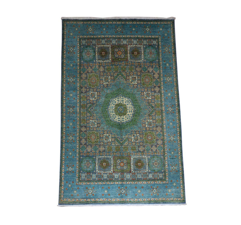 Alfombra Ziegler - 306 x 202 cm - azul marino