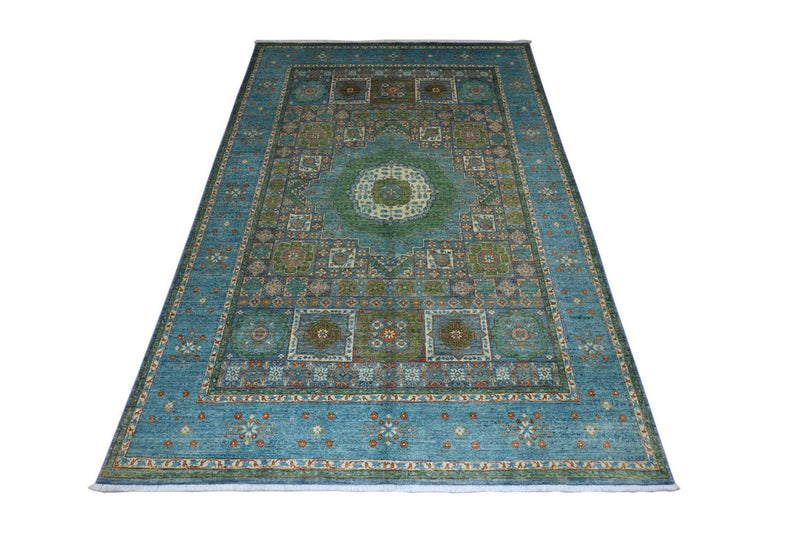 Alfombra Ziegler - 306 x 202 cm - azul marino