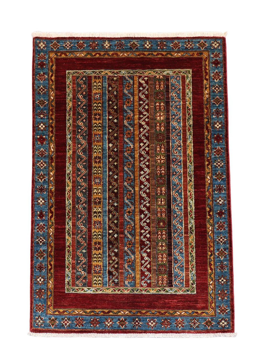 Alfombra Ziegler - 152 x 103 cm - azul oscuro