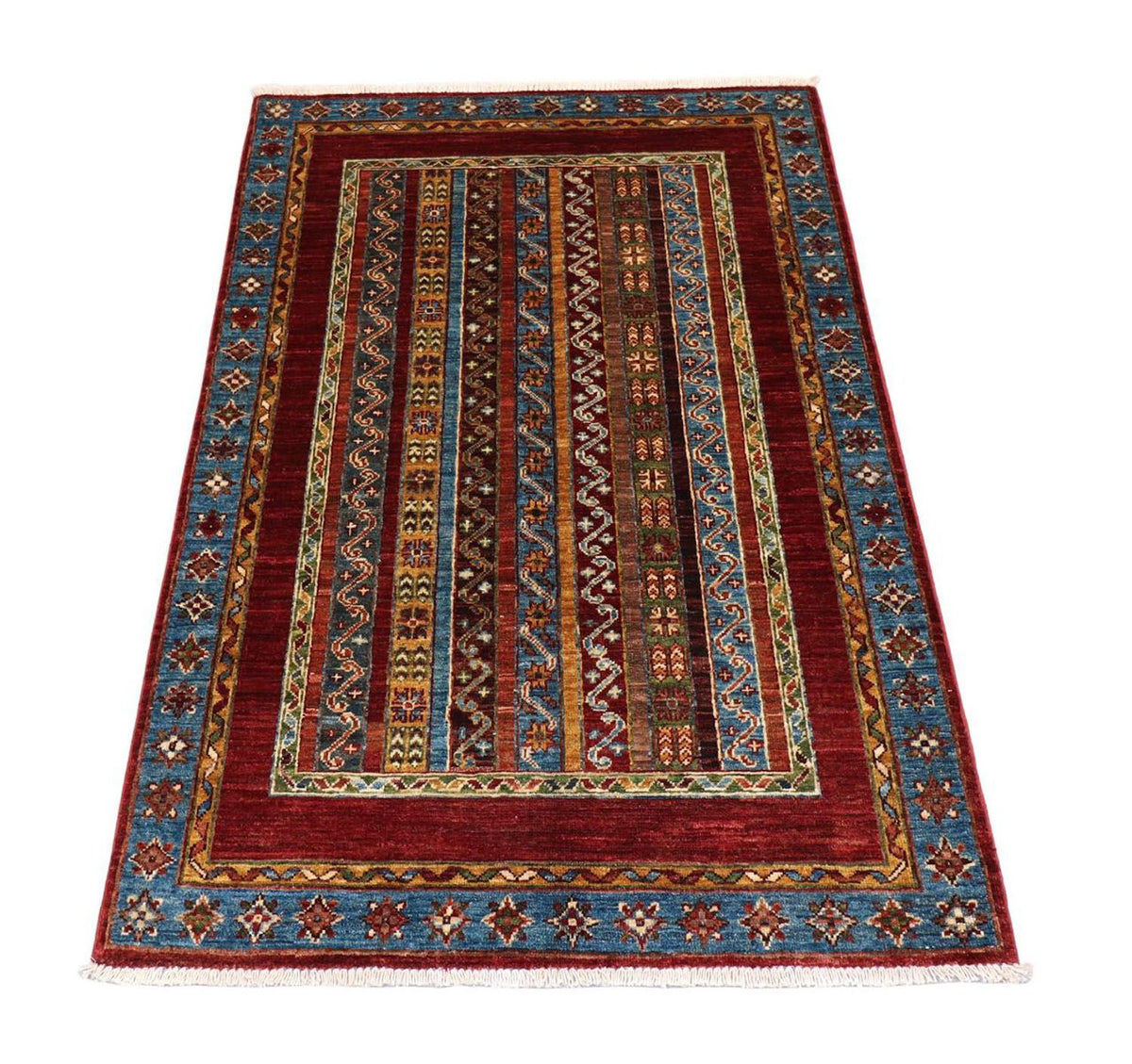 Alfombra Ziegler - 152 x 103 cm - azul oscuro