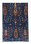 Alfombra Ziegler - 152 x 106 cm - azul oscuro