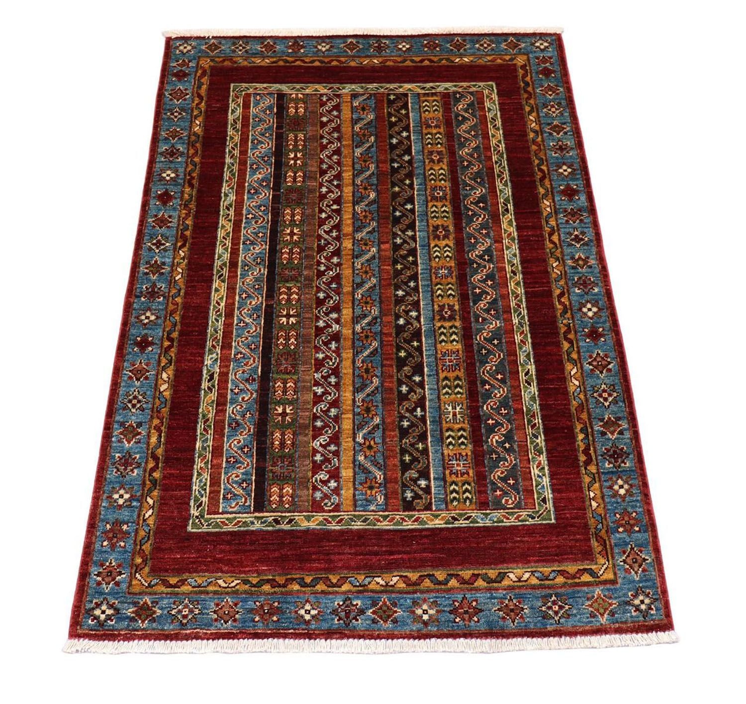 Alfombra Ziegler - 152 x 105 cm - rojo oscuro
