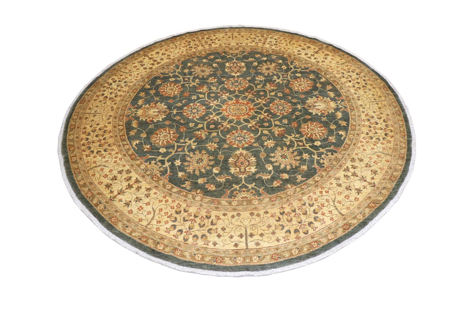 Alfombra Ziegler redondo  - 310 x 303 cm - gris