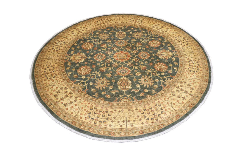Alfombra Ziegler redondo  - 310 x 299 cm - verde